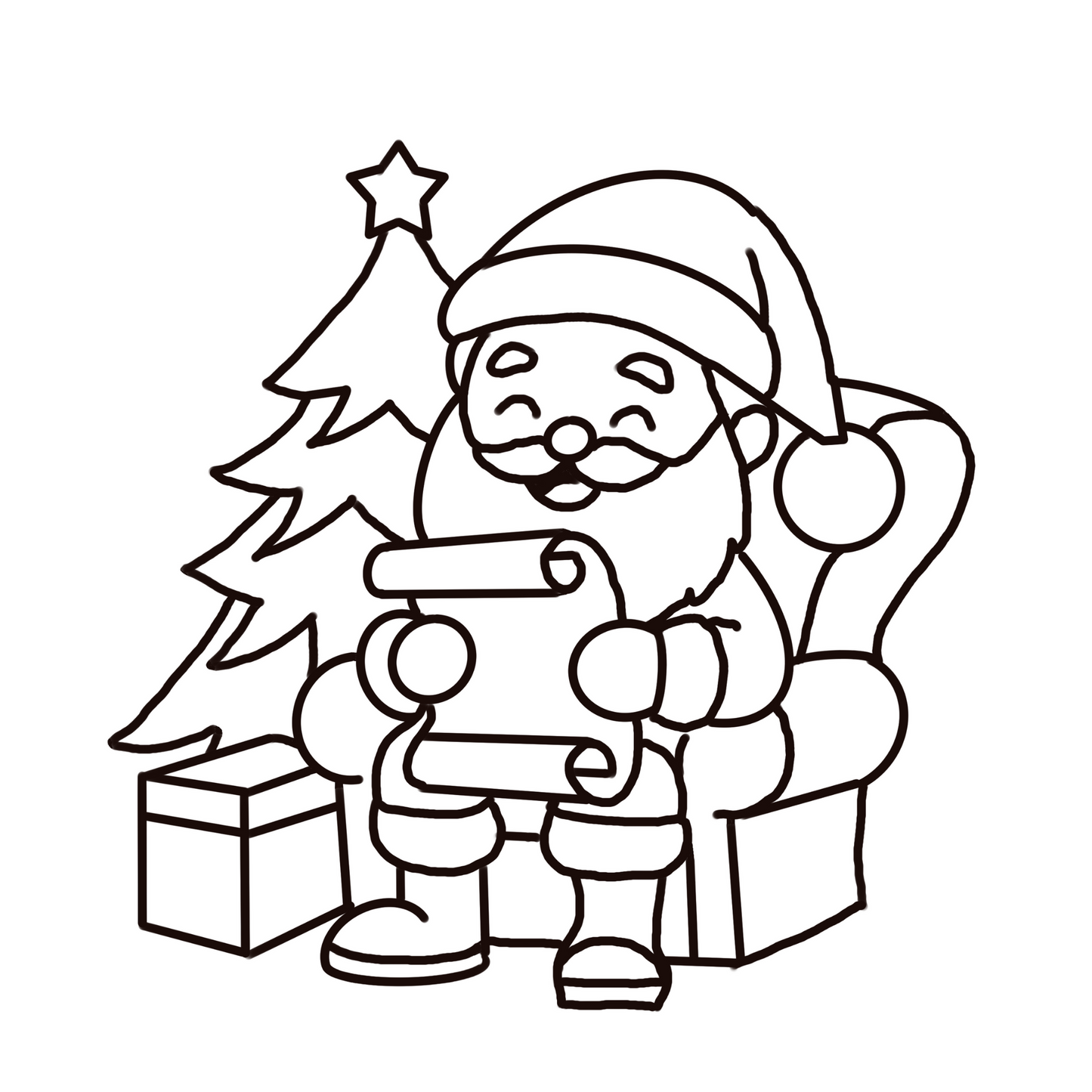 Bold & Fun Coloring Book: Tis the Season