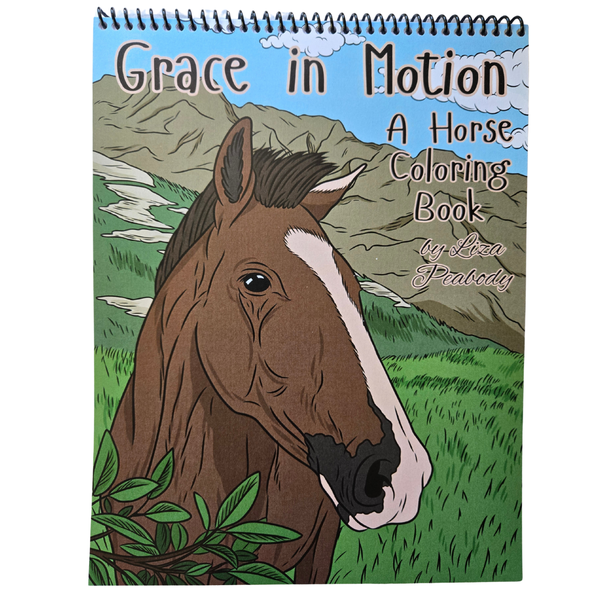 Grace in Motion: A Horse Coloring Book